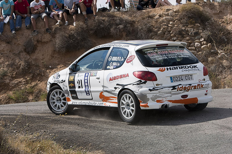 Victoria de Ángela Vilariño en el Rallysprint de Fitero y buena actuación de los pilotos navarros.